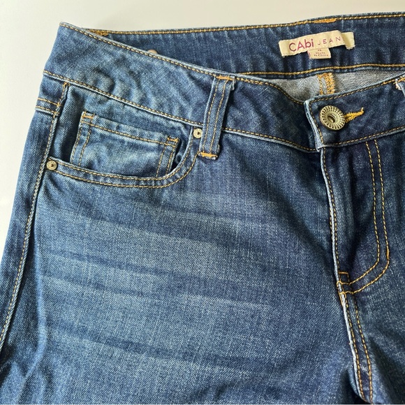 CAbi Style #750 Slim Fit Ruby Jeans Indigo Wash Size 8 - Picture 8 of 13